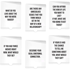 Impression personnalisée Sujets Discussion Rencontres Questions pour les couples Connecter Jeu <span class=keywords><strong>de</strong></span> société 141 Cartes <span class=keywords><strong>de</strong></span> <span class=keywords><strong>conversation</strong></span> - Product Image 3