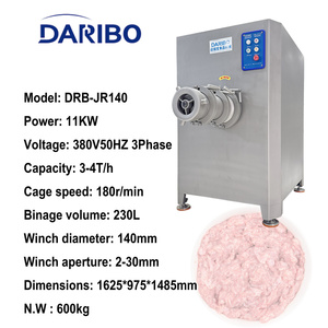 <span class=keywords><strong>Picadora</strong></span> <span class=keywords><strong>de</strong></span> Carne <span class=keywords><strong>de</strong></span> Alta Resistencia, Máquina Procesadora <span class=keywords><strong>de</strong></span> Carne <span class=keywords><strong>de</strong></span> Cerdo/Pollo/Res Automática para Plantas Industriales - Product Image 2