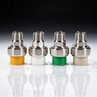 Raccord de tuyauterie à fusion thermique PPR vers acier inoxydable, adaptateur fileté mâle pour alimentation en eau chaude et froide