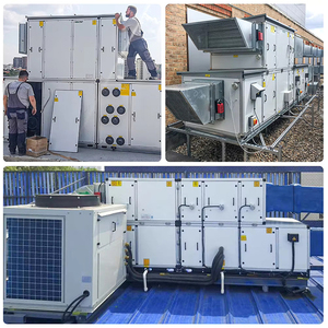 Đơn vị xử lý không khí dễ dàng cài đặt quy mô lớn điều hòa không khí dự án ứng dụng phục hồi năng lượng AHU với bánh xe quay - Product Image 6