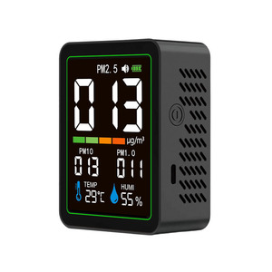 Air Quality Monitor PM2.5 PM1.0 PM10 Temp Humidity LCD Display MT04 - Product Image 1