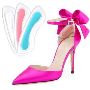 Coussinets double couleur pour chaussures à talons hauts, coussinets auto-adhésifs en gel de silicone pour chaussures <span class=keywords><strong>trop</strong></span> grandes et prévenir les ampoules HA01330 - Product Image 1