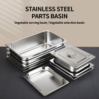 Yurtrain Gewerbliche Küche Gas/Elektro 304 Edelstahl GN-Behälter Umweltfreundlicher Chafing Dish Buffet-Server für Restaurants und Hotels