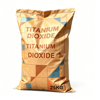 Sac en papier kraft multicouche à fond carré et ouverture large, biodégradable et recyclable, pour emballage de poudre chimique 25 kg, imprimé 8 couleurs