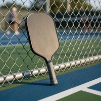 Pala de Pickleball Personalizada de Fibra de Carbono Cruda T800 3K, Espuma EPP de 14 mm, Forma Alargada Termoformada, Aprobada por la USAPA