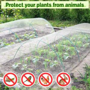 Alta calidad 3*10m invernadero agrícola tomate proteger red de <span class=keywords><strong>malla</strong></span> fina pantalla antiinsectos HDPE plástico a prueba de insectos - Product Image 5