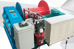 Electric Control Speed Regulating Winch Cable <b>Puller</b> Hydraulic Traction Anchor Winch - Product Image 4
