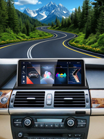 Radio para Auto con Sistema Linux de 10.25 Pulgadas para BMW X5 E70, CarPlay Inalámbrico, Android Auto, Bluetooth, GPS, Navegación, Reproductor Multimedia Táctil