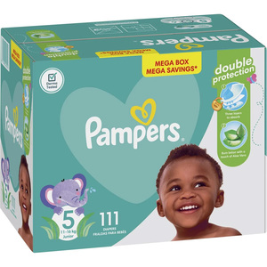Pampers Pure Protection Pannolini Ipoallergenici Taglia 4, 108 Pezzi, Protezione Contro le Perdite per 12 Ore - Product Image 1