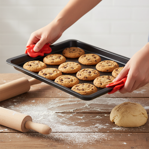 磁気式火傷防止バタフライシリコンボウルグラバー、鍋ハンドルホルダー、オーブンベーキンググローブ、耐熱・滑り止め - Product Image 4