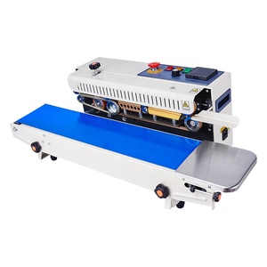 Scelleuse à bande horizontale FR-770 à prix d'usine, machine de scellage continu avec impression de date, pour revendeurs en Inde - Product Image 1