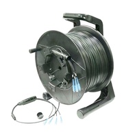 Câble Réseau GPRS Multicore Audio 4 Canaux Rétractable pour Vidéo, 80M 100M, Cat6 Cat5, sur Bobine Pré-assemblée