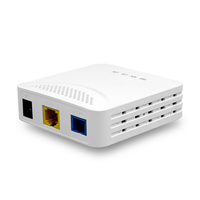 Terminal de Fibra Óptica, Router Gigabit para el Hogar, GPon, EPon, GEPon, XPon, APC, UPC, Micro ONU Pequeño, 1 Puerto GE, Mini ONT