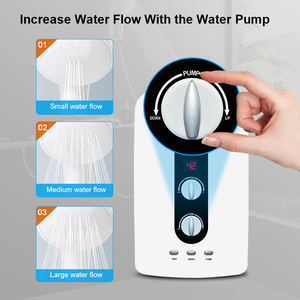 220V 5500W Control de perilla de alta calidad Pantalla Led <span class=keywords><strong>Calentador</strong></span> de agua instantáneo portátil Ducha eléctrica - Product Image 4