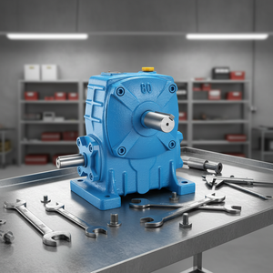 ממסרת תמסורת תולעתית HGC 40 מהירויות 1440 סיבובים לדקה WP, ODM 0.12KW-15KW, תיבת הילוכים להרכבה אנכית, ציר מוצק, מומנט מקסימלי 2371 ניוטון-מטר - Product Image 4