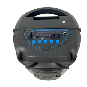 Haut-parleur d'extérieur étanche IPX2 double 8 pouces avec micro, 10W, batterie intégrée, voix claire pour l'exercice matinal et le karaoké – Offre Spéciale - Product Image 5