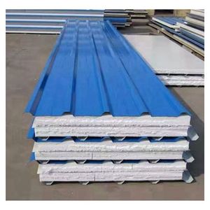 Paneles de revestimiento para sándwiches, Panel sándwich de <span class=keywords><strong>segunda</strong></span> <span class=keywords><strong>mano</strong></span>, núcleo de poliestireno Eps, fabricante de China - Product Image 4