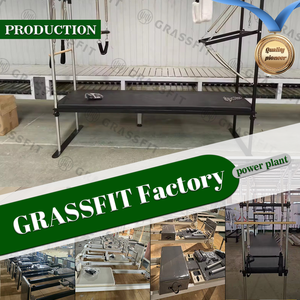 Table de Pilates trapèze en aluminium durable Grassfit <span class=keywords><strong>pour</strong></span> studio de gymnastique à domicile Cadillac Pilates équipement d'entraînement et de yoga - Product Image 6