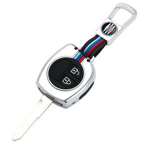 Funda Protectora para Llaves de Coche de Aleación de Zinc y Gel de Sílice para <span class=keywords><strong>SUZUKI</strong></span> Grand Vitara S-CROSS Alivio SX4, Accesorios para Llavero con Anillo - Product Image 1