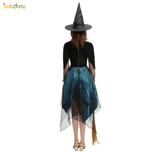 <span class=keywords><strong>Disfraz</strong></span> de Halloween de <span class=keywords><strong>bruja</strong></span> adulta para mujer mágica, Cosplay de fiesta de Halloween - Product Image 2