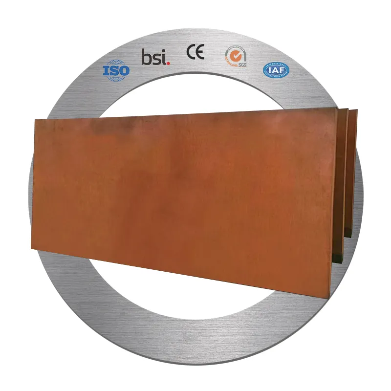 Profesyonel üreticisi 09crcusb Q295nh A588 Corten ÇELİK TABAKA Corten a Corten B bina bahçe dekorasyon için