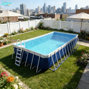 <span class=keywords><strong>Piscine</strong></span> hors sol rectangulaire en acier Jooloog personnalisable pour enfants à domicile - Product Image 6