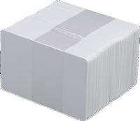 Carte blanche vierge imprimable de taille standard CR80 PVC