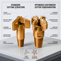 Drillsoltek 2026 OEM PDC Drag Bit Manufacturer Custom PDC Drill Bit for Drilling Contractors