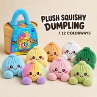 Vente en gros de jouets squishy en peluche en forme de pâtisserie, boîte mystère Steamer, jouets anti-stress à presser, poupées en peluche douces, cadeaux pour enfants, vente au détail