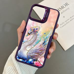 Nuevo soporte protector de vidrio para cámara para <span class=keywords><strong>iPhone</strong></span> 16 15 14 13 <span class=keywords><strong>12</strong></span> Pro Max funda para teléfono móvil con características protectoras funcionales - Product Image 4