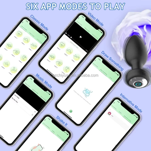 Vibrateur anal, jouet sexuel pour adultes, petit vibrateur, plug anal, prise en charge de la télécommande par application, 10 vibrations, masseur de prostate, jeux S&M - Product Image 3