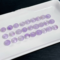 Accessoires DIY en Améthyste Naturelle Pixiu Chat Lotus Libre-Forme Renard à 9 Queues avec Trou Traversant pour Bracelet et Ornement