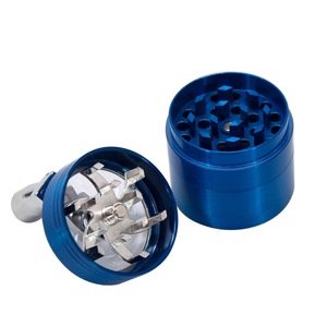 Molino triturador de 4 piezas para especias, molinillo de metal para hierbas con logo personalizado - Product Image 6