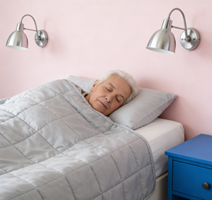 Couverture lestée rafraîchissante en bambou à 7 couches, 60"x80" 3.5kg pour un sommeil confortable, prix usine, vente chaude - Product Image 5