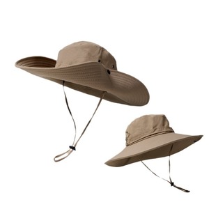 Striped Summer Autumn Outdoor Cowboy <b>Hats</b> for Men Women-Sun Hiking Fishing & Mountaineering - Product Image 5