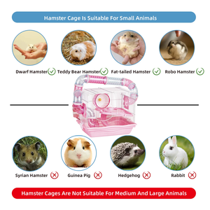 Ventes chaudes - Cage à hamster multifonctionnelle à double étage - Product Image 3