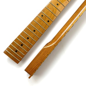 คอกีตาร์เมเปิลอบสี ขนาด 25.5 นิ้ว พร้อมนัทกระดูก สำหรับกีตาร์ TL รุ่นสั่งทำพิเศษ ขายดี - Product Image 3