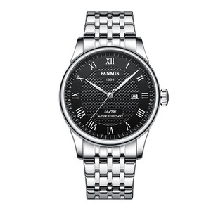 Reloj Automático Mecánico <span class=keywords><strong>de</strong></span> Acero Inoxidable <span class=keywords><strong>de</strong></span> Lujo con Logotipo Personalizado, <span class=keywords><strong>Eta</strong></span> 2824-2, Reloj <span class=keywords><strong>de</strong></span> Hombre con Fecha Automática y Cristal <span class=keywords><strong>de</strong></span> Zafiro - Product Image 1