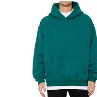 Sweat-shirt à capuche oversize pour homme, sans cordon, 100% coton, 460 grammes, épaules tombantes, personnalisable avec logo, haute qualité, vente en gros