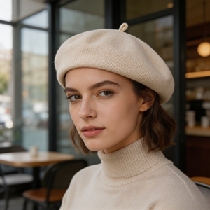 Béret britannique vintage pour femme, tricoté, décontracté, respirant, pour le printemps et l'été, pêche, sports <span class=keywords><strong>de</strong></span> plein air, usage quotidien, fête, voyage - Product Image 3