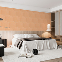 Décoration murale géométrique pour bureau, studio, chambre, salon, espace de travail créatif et décoration intérieure, autocollants muraux en feutre