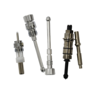 Connecteur de haute précision usiné CNC, borne en laiton et cuivre béryllium, contact électrique à haute tolérance, ISO9001