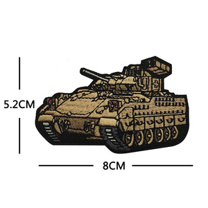 براد ليوبارد <span class=keywords><strong>2</strong></span> الرئيسية معركة دبابات التطريز التكتيكية هوك وحلقة بقع دبابات - Product Image 6