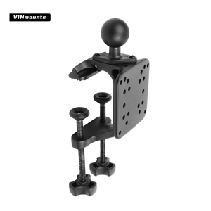 Sturdy <b>Clamp</b> Base for Electronics and Transducer Installation With 1.5 Inch 38mm <b>C</b> Sizes Ball Base - Product Image 1