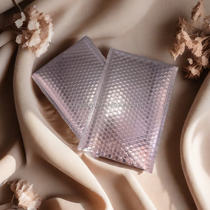 Phổ biến màu sắc 150*130 + 40 mét Rose Gold chống sốc kim loại Poly bong bóng bưu phẩm độn phong bì vận chuyển Túi bong bóng cho Express - Product Image 3