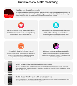 สำหรับสมาร์ทแบนด์ B7 รุ่นธุรกิจ หน้าจอสัมผัส AMOLED แสดงผลแบบ IP57 กันน้ำ ตัวเรือนโลหะผสม รองรับการโทรแบบไร้สาย ดูแลสุขภาพตลอด 24 ชั่วโมง - Product Image 6