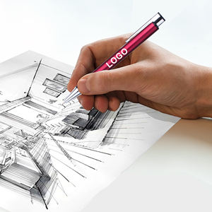 ปากกาลูกลื่นโลหะคุณภาพสูงพิมพ์โลโก้ตามสั่ง พร้อมข้อความโฆษณา ขนาดหัวปากกา 1.00 มม. สำหรับสำนักงาน - Product Image 5