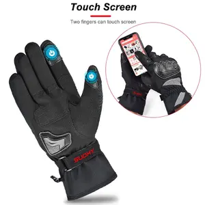 SUOMY Winter Motorcycle Riding Gloves Touch Screen Motocross 100% Waterproof Windproof Protective Gloves Men Guantes Moto Luvas