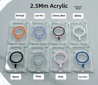 Vente en gros d'étuis magnétiques transparents 2 en 1 pour iPhone 18 Duo, coque de protection transparente en acrylique pour téléphone pliable Apple 18