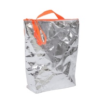 Mode Antique Naturel Recyclable Week-end Sac Argent Lavable Kraft Papier Cellulose Fibre Sacs